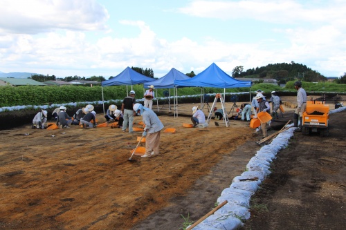 遺跡発掘調査